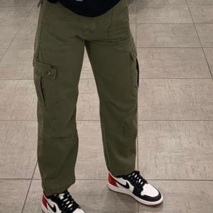 Green Cargo Pants